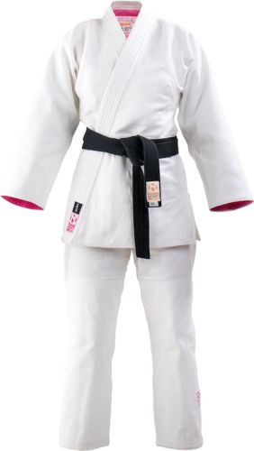 Judopak Nihon Meiyo Lady Gi | weiß-rosa | (Größe: 140)