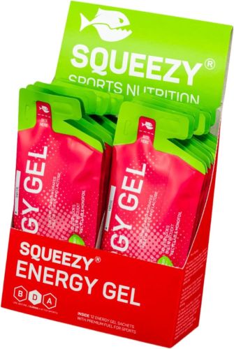 Squeezy Energy Gel Box, 12 x 33 g Beutel, Gemischt