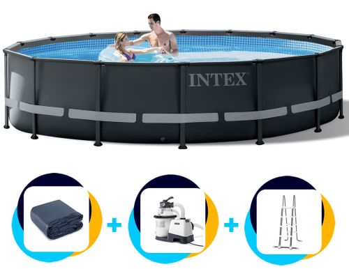 Intex Pool Ultra XTR Frame 488 x 122 cm | Rund