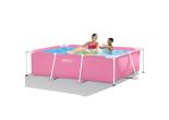 Intex Pool 220 x 150 x 60 - rosa | Rechteckiges Rahmen Schwimmbad