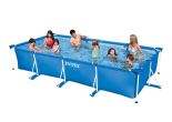 Intex Pool 450 x 220 x 84 | Rechteckiges Rahmen-Schwimmbecken