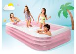 Opblaasbares Schwimmbad Family Pool - rosa