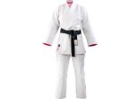 Judopak Nihon Meiyo Lady Gi | weiß-rosa | (Größe: 140)