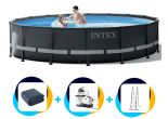Intex Pool Ultra XTR Frame 488 x 122 cm | Rund