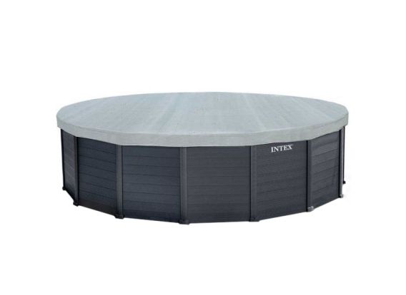 Intex Deluxe Abdeckung für Graphite Panel Pool Ø 478 cm