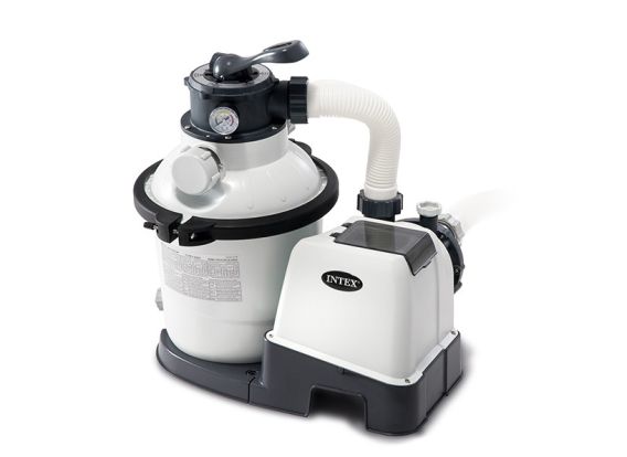 Intex Sandfilterpumpe 4m3 pro Stunde | Bis zu 20.000 Liter