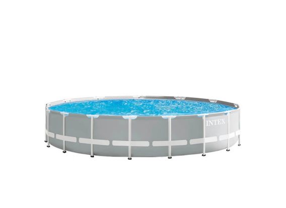 Intex Pool 610 x 132 rund | Prism Frame mit Filterpumpe