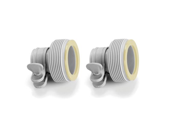 Intex-Steckverbinder 32/38 mm | Satz mit 2 Adaptern