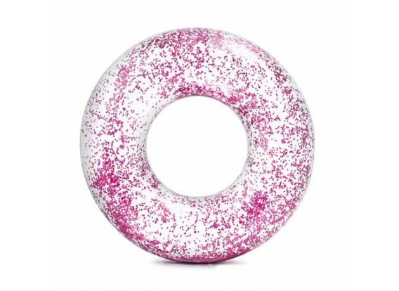 Glitzer-Schwimmband - Rosa