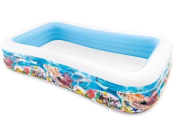 Großer aufblasbarer Pool Tropical Reef