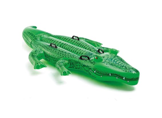 Aufblasbares Krokodil