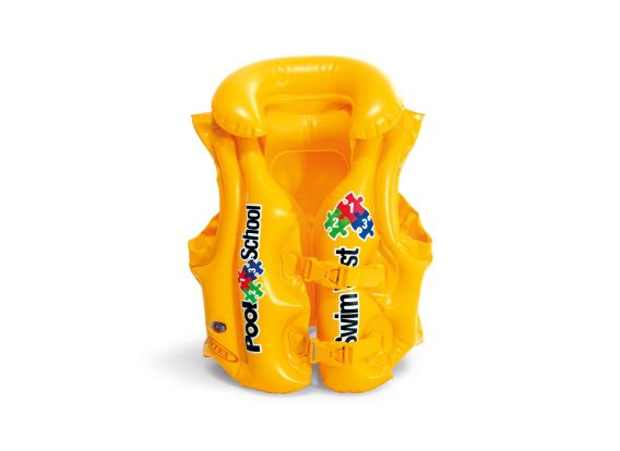 Gelbe Schwimmweste für Kinder