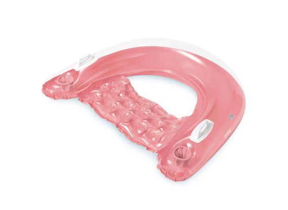 Aufblasbarer Schwimmsitz rosa