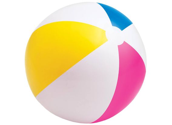 Großer Strandball | Ø 40 cm aufgeblasen | Intex