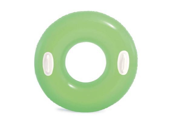 Hi-Gloss großer Schwimmkorb-Grün