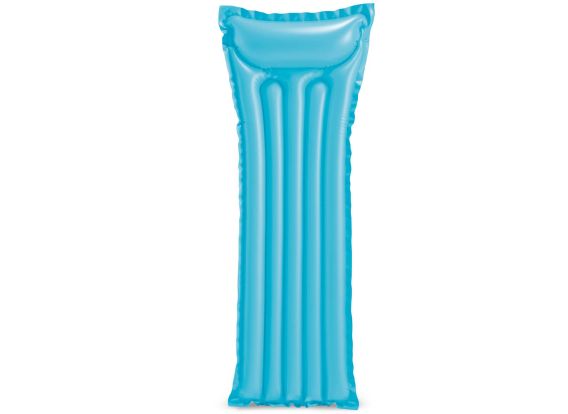 Fröhlich bunte Strandmatte blau