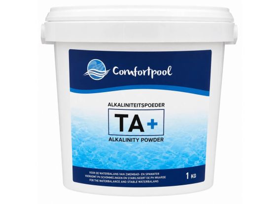 Comfortpool Alkalinity Pulver | 1 kg | Erhöht die Alkalinität | Stabilisiert den pH-Wert