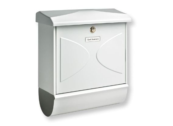 Briefkasten Futura-Set weiß