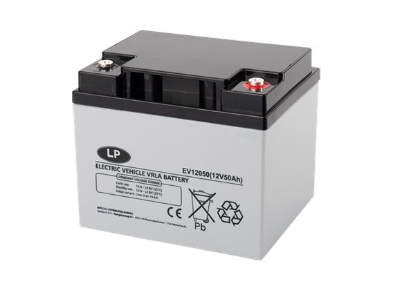 12-Volt-Akku mit 50 Ampere | Für elektrischen Außenbordmotor