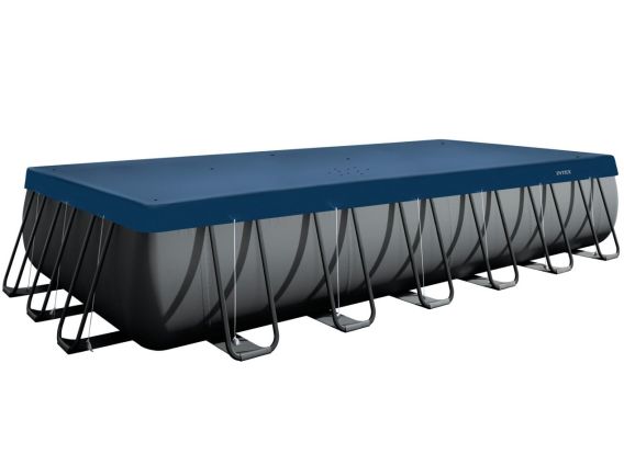 Intex All-Season Deluxe Poolabdeckung 732 x 366 cm | Stabile Poolabdeckung