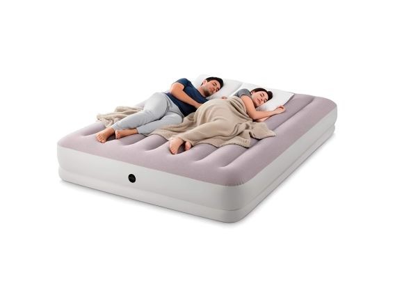 Intex Prestige Mid-Rise | 2-Personen-Luftbett mit USB-Pumpe