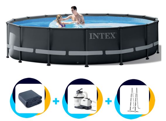 Intex Ultra XTR Rahmenpool 488 x 122 cm | Rund