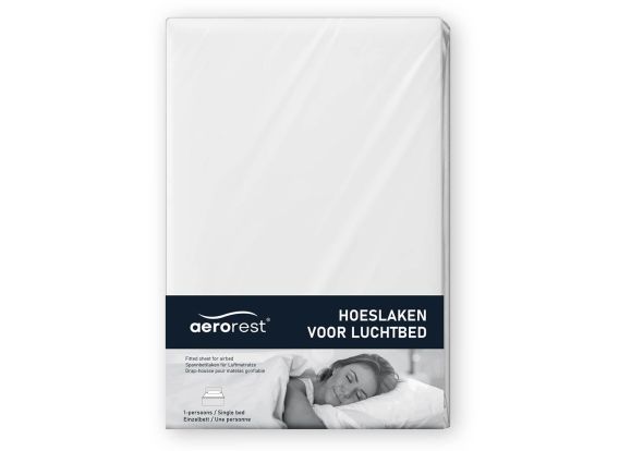 AeroRest Spannbetttuch für ein Luftbett | 100% Baumwolle | 99 x 203-210 cm