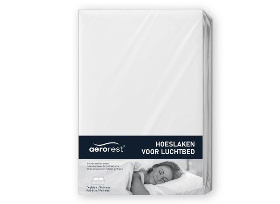 AeroRest Spannbetttuch für Queen-Size-Luftbett | 100% Baumwolle | 137 x 203-210 cm