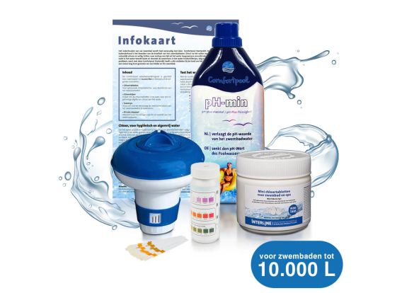 Comfortpool Chlor Starter Pack klein | Bis zu 10.000 Liter