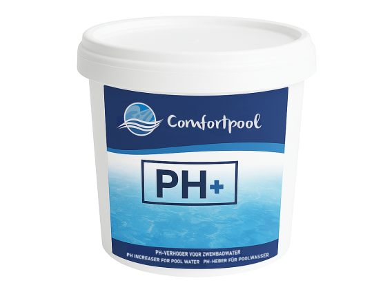 Comfortpool pH-plus Pulver | 1 kg | Erhöht den pH-Wert | Für klares Schwimmbadwasser
