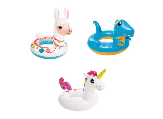 Intex Big Animal Schwimmring – Verschiedene Tiermotive – 3–6 Jahre