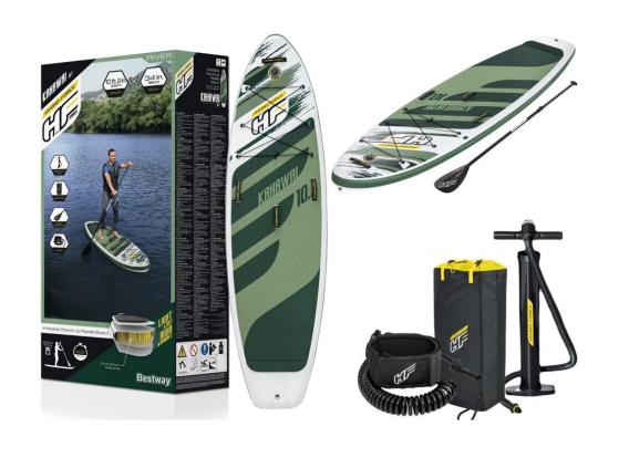 Hydro Force Kahawai SUP Board | Paddle Board mit Paddel und Pumpe