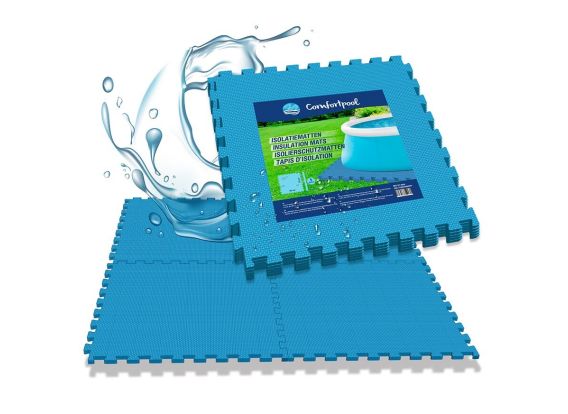 Comfortpool Schwimmbadbodenfliesen blau | Isolierung und Schutz