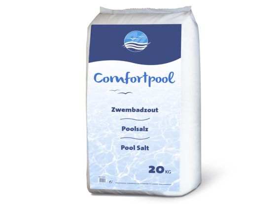 Poolsalz 20 kg | Für sauberes Poolwasser | Geeignet für Intex Salzwasseranlage | Comfortpool