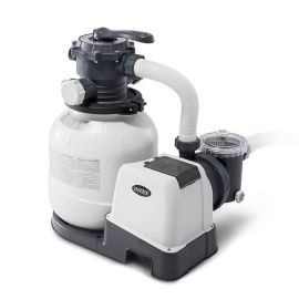 Intex Sandfilterpumpe 6m3 pro Stunde | Bis zu 30.000 Liter