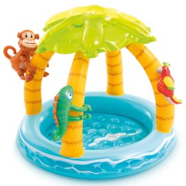 Intex Tropical Island Babybecken mit Überdachung