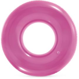 Transparentes Schwimmband rosa