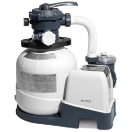 Intex Sandfilterpumpe Plus 6m3 pro Stunde | Bis zu 24.000 Liter