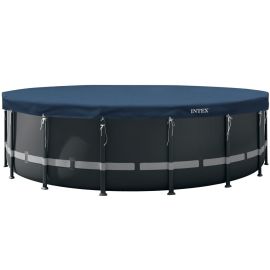 Intex All-Season Deluxe Poolabdeckung Ø 610 cm | Starke Poolabdeckung