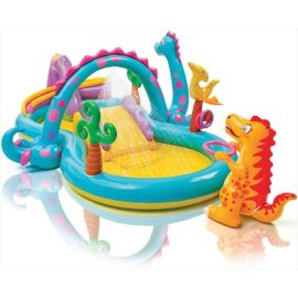 Pool Spielzentrum Intex Dinoland | Mit Rutsche