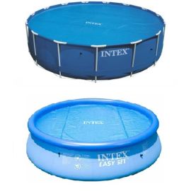 Intex Solarabdeckung 457 rund | Heizung Luftpolsterfolie