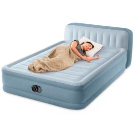 Intex Plüsch Doppel-Luftbett mit Kopfteil