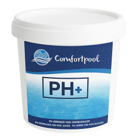 Comfortpool pH-plus Pulver | 1 kg | Erhöht den pH-Wert | Für klares Schwimmbadwasser