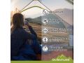 Oventure Mumienschlafsack SleepPlus - türkis | Komfort bis zu 6 °C | Leicht und kompakt | Für Camping und Backpacking