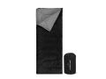 Oventure Schlafsack SleepPlus - schwarz | 3-Jahreszeiten-Schlafsack | Komfortabel bis 8 °C | Für Camping, Übernachtung und Feste