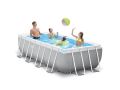 Intex Pool 400 x 200 x 100 | Rechteckiges Prism Frame mit Filterpumpe