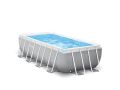 Intex Pool 400 x 200 x 100 | Rechteckiges Prism Frame mit Filterpumpe