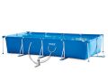 Intex Pool 450 x 220 x 84 | Rechteckiger Rahmenpool mit Filterpumpe