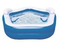 Bestway Pool mit aufblasbaren Sitzen| Family Fun