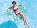 Aufblasbarer Schwimmsitz blau